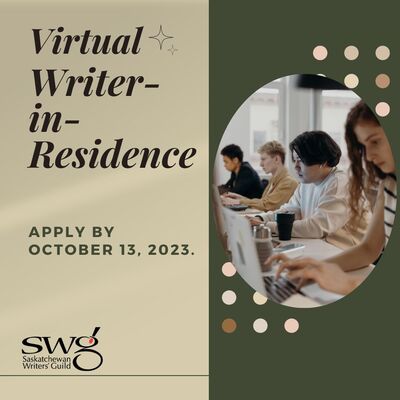 Call For Virtual Writer In Residence For February 2024 Virtual