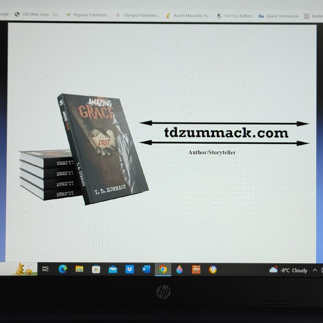 New website for new author T.D. Zummack