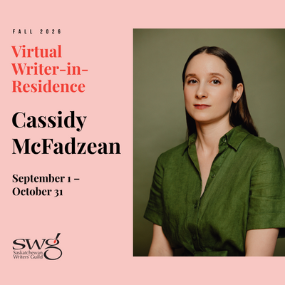Introducing Fall 2026 Virtual Writer-in-Residence Cassidy McFadzean