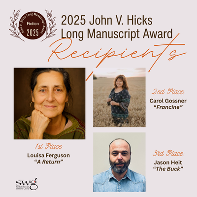 2025 John V. Hicks Long Manuscript Awards in Fiction Winners