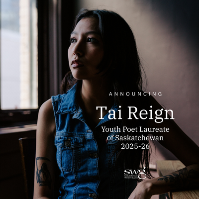 Announcing Tai Reign as the 2025-26 Youth Poet Laureate of Saskatchewan